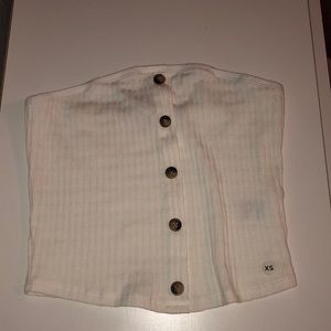 American Eagle white tube top